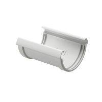 Соединитель желобов Docke LUX Дёке (Пломбир)