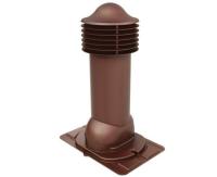 ВентТруба для м/ч, d-150мм, h-650мм, утепл Viotto (RAL 8017)