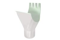 Воронка желоба GL PE 125/90 мм металлическая