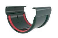 Соединитель желоба GL Дизайн 135/90 мм ПВХ (Зеленый)